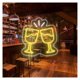 thumbnail image 4 of Letrero De Neón Cheers Con Forma De Jarra De Cerveza, Luz LED Regulable Para Decoración De Bares, Discotecas, Pubs Y Salas De Juegos 35cmx35cm, 4 of 5