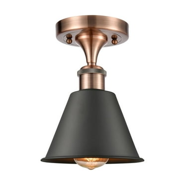 Innovations 516-1C-AC-M8-LED One Light Semi-Flush Mount from Ballston collection