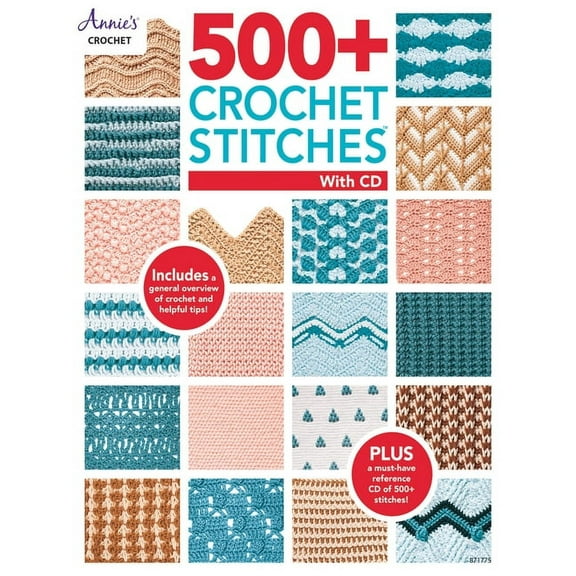 500  Crochet Stitches: Includes CD with Our Most Popular Stitch Books, (Paperback)