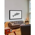 thumbnail image 4 of "Sea Bass Solitaire" Framed Painting Print, 4 of 4