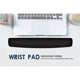 thumbnail image 5 of Reposamuñecas de silicona para teclado (2 unidades): antideslizante, duradero y cómodo para escribir fácilmente y aliviar el dolor. Material de silicona transpirable para todos los, 5 of 6