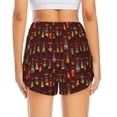 thumbnail image 2 of Lsque Dancing African Women1 Printed Women's Running Shorts with Liner Pockets,Elastic Quick Dry Workout Athletic Gym Yoga Shorts,Womens High Waist Shorts-X-Large, 2 of 9