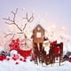 thumbnail image 2 of Feliz Navidad Adorno De Papá Noel De Madera Decoraciones De Mesa De Madera Para La Fiesta De Navidad De Invierno Decoración De Estante Superior De Mesa seitruly HA040062-02, 2 of 6
