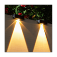 thumbnail image 3 of luces solares de pared para jardín, lámpara LED impermeable para vallas, escaleras y patios, 3 of 6