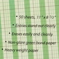 thumbnail image 6 of Norcom, Columnar Ledger Pad, 6 Columns, 8.5" x 11", Letter Size, 50 Sheets, 6 of 6