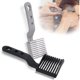 thumbnail image 1 of wonim44 2PCS Fade Comb Tool, Fade Tool for Men Haircut Gradient Hair comb Compatible with All Clipper, Blending Combs Barber Accessories for Fades (Black/Grey), 1 of 1