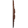 thumbnail image 4 of Ekena Millwork 23 5/8"OD x 3"ID x 2"P Bordeaux Deluxe Ceiling Medallion (Fits Canopies up to 4"), Hand-Painted Burnished Mahogany Crackle, 4 of 6