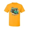 thumbnail image 2 of 1946 Vintage Ford Woody Chasing Waves Cars and Trucks Men's Graphic T-Shirt, Gold, Medium, 2 of 3