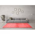 thumbnail image 3 of Ahgly Company Indoor Round Persian Red Traditional Area Rugs, 7' Round, 3 of 4