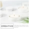 thumbnail image 2 of TABLZONE White Ceramic Candle Container with Handle for Yoga Meditation, 2 of 6