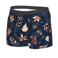 thumbnail image 2 of Bingfone Autumn Leaves With Blue Men'S Underwear - Casual Stretch Boxer Briefs-Small, 2 of 9