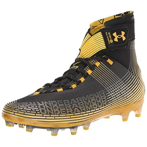 Black under armour highlight cleats hot sale