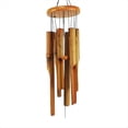 thumbnail image 1 of Campanas de Viento de Bambú. Campanas de Viento Decorativas para Colgar en Interiores y Exteriores de 38 Pulgadas. Tiene un Sonido Natural, Relajante y Agradable, 1 of 9
