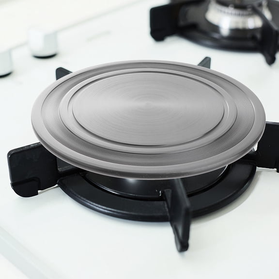 WRISTBIQUE Cooking Heat Diffuser Plate Round Fast Defrosting Tray 1Pack