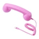 thumbnail image 4 of Auricular de teléfono retro con cable y volumen ajustable Rosa rosa, 4 of 9