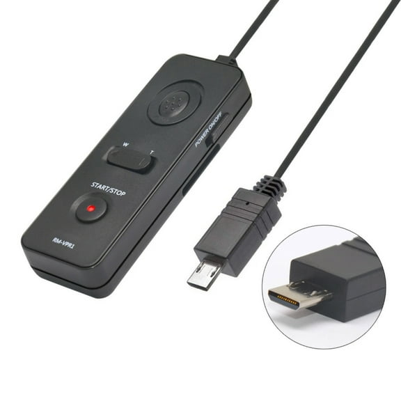 Osdhezcn RM-VPR1 Corded Remote Control for A7III A7R AX53 AX33 AX100 AX700 AX45 AX60 PXW-X70 PXW-Z90V CX405 CX455 CX440