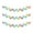 Macaron, variant on Tachiuwa 3x Paper Fans Garland Ceiling Hanging Decoration Ornament Background for Party Supplies Celebration Carnival Birthday Wedding Macaron