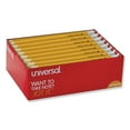 thumbnail image 2 of Universal Woodcase Pencil, HB #2, Yellow Barrel, 144/Pack -UNV55144, 2 of 8