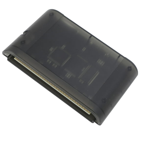 Retro Game Video Cassette, Transparent Cassette with 8GB Memory Card for Mega Drive, Support Genesis, Master System, 32X Games, MEGAKey Hardware Support