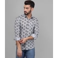 thumbnail image 2 of Premium Trendy Exclusive Men's Printed Full Sleeve Casual Linen Shirt, 2 of 6