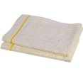 thumbnail image 1 of STAR Torchons de Cuisine Classiques - Torchons Absorbants de Qualité - 100 % Coton - Lot de 2, Jaune, 1 of 1