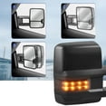 thumbnail image 5 of MOSTPLUS Pair Power Heated Tow Mirrors for 2015-2018 Silverado Sierra 1500 2500HD 3500HD, 5 of 7