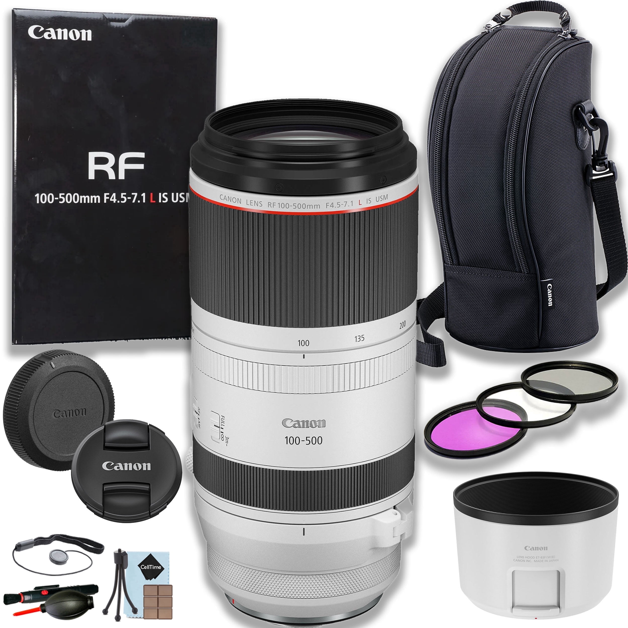 Canon, Lens, RF 100-500mm F/4.5-7.1L IS USM, Telephoto Zoom