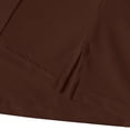 thumbnail image 6 of ZHOGXU Toddler Kids Girls Polo Shirt Solid Color Short Sleeve Lapel Breathable Lightweight Tee Top For Everyday Wear,Brown,5-6 Years, 6 of 7
