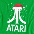 thumbnail image 2 of Atari T-Shirt Pixel Santa Hat Unisex Graphic Tee For Men & Women, 2 of 7
