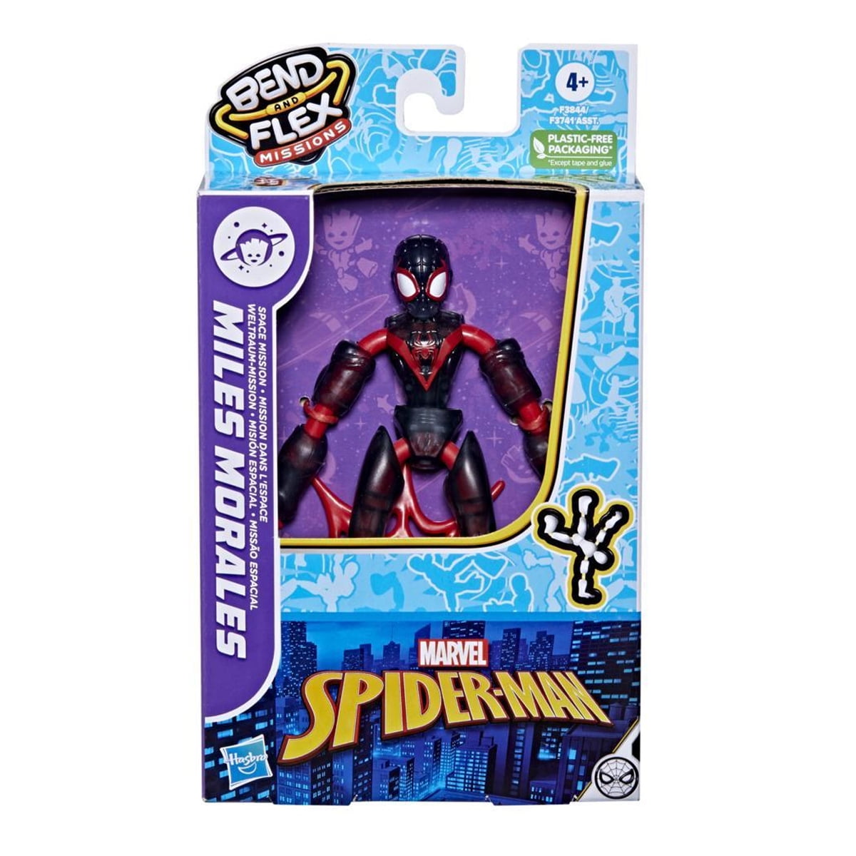 Avengers - Miles Morales - Mision Espacial - Bend And Flex - Hasbro