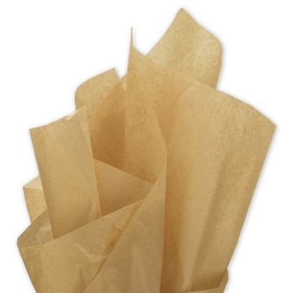 500 SHEETS OF CREAM COLOURED ACID FREE TISSUE PAPER 375mm x 500mm *24HR DEL* 