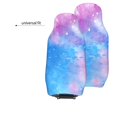 thumbnail image 5 of ZNDUO 2 Piece Universal Car Seat Covers for Front Seats, Polyester Abstract Blue Watercolor Art Pattern Elastic Car Seat Protectors, 5 of 8