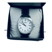 Timex M905PH Expedition Watch Indiglo WR 50M Black Leather