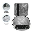 thumbnail image 3 of ALAZA American Flag Stripe Lunch Box Insulated Lunch Bag Reusable Thermal Cooler Tote School Picnic, 3 of 6
