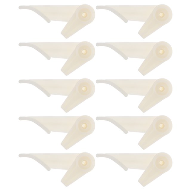 ADDHAT 10Ud Clips Para Fijación De Pantallas De En Para Hogar Con Plástico Resistente