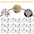 thumbnail image 3 of Eease Clear Crystal Prism Chandelier Pendants - 1 Pack, 3 of 6
