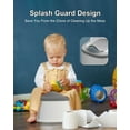thumbnail image 3 of Babyomi 3 in-1 Potty Training Toilet with Standalone Potty & Potty Ring & Step Stool and Washable Liner and Lid,One-click Assembly, Easy to Clean (Grey), 3 of 9