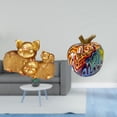 thumbnail image 2 of Figura De Animal De Resina Moderna, Escultura De Grafiti, Adorno Coleccionable Para Estantería, Mesa, Decoración Del Hogar, Centro De Mesa, Regalo De Fiesta Nórdico, 2 of 8