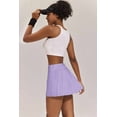 thumbnail image 3 of Pinspark Tennis Skirts for Women with Shorts Pleated Athletic Skort High Waisted A Line Golf Skirt with 3 Pockets, 3 of 7