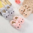 thumbnail image 5 of eczipvz Baby Slippers Baby Girls Baby Boys Shoes Bunny Easter Slippers Soft Sole Shoes First Walker Walking Shoes for Baby Boy Girl (Grey,3.5-4 Years), 5 of 6