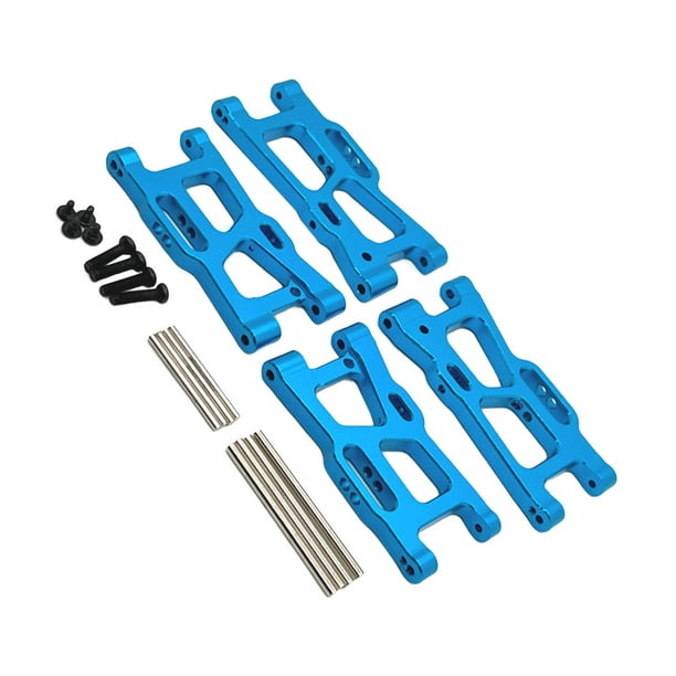 Brazo de suspensión RC, piezas de aleación de aluminio, accesorios de bricolaje, piezas de repuesto profesionales azul