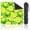 Color-1, variant on Mahjong Mat 31.5" x 31.5" Seamless tropical palm leaves green Anti-Slip and Noise Reduction Symmetry Design Mahjong Tiles Table Cover for Dominoes Poker Card Board and Tile Games
