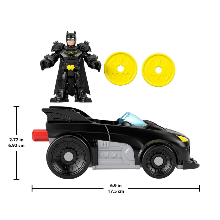 Fisher-Price Imaginext DC Super Friends Metal Force Batmobile Toy