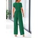 thumbnail image 2 of Mono de Pierna Ancha para Mujer PRETTYGARDEN Verde XL, 2 of 8