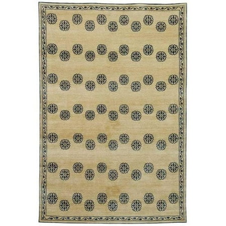 Hanro Woolen Silk - Safavieh Handmade Thomas O'Brien Alba Sand Wool/ Silk Rug - 4' x 6'