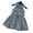 Blue, variant on LYMAYTER 2-8Y Girls' Lightweight Denim Jumper - Sleeveless Plaid Skirt Summer Collar Style‌