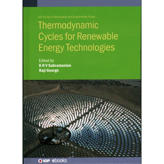 Thermodynamic Cycles for Renewable Energy Technologies, (Hardcover)