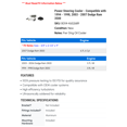 thumbnail image 2 of Power Steering Cooler - Compatible with 1994 - 1998, 2003 - 2007 Dodge Ram 3500 1995 1996 1997 2004 2005 2006, 2 of 2