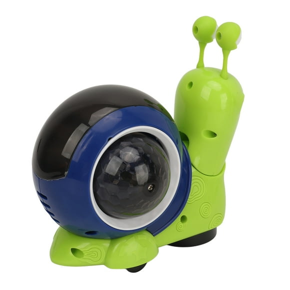 Crawling Snail Baby Toy,Walking Dancing Snail Toy With Music Light Tummy Time Snail Toy For Kids