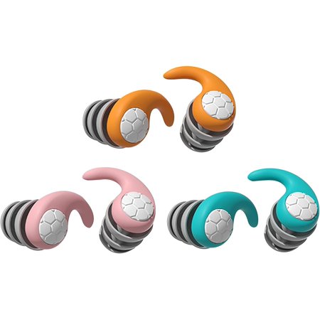 Noise Reduction Ear Plugs Silicone Ear Plugs,Silicone Soundproof Noise Filter Waterproof Three-Layer Silent Earplugs for Sleeping and Swimming Adjustable to Ear Size